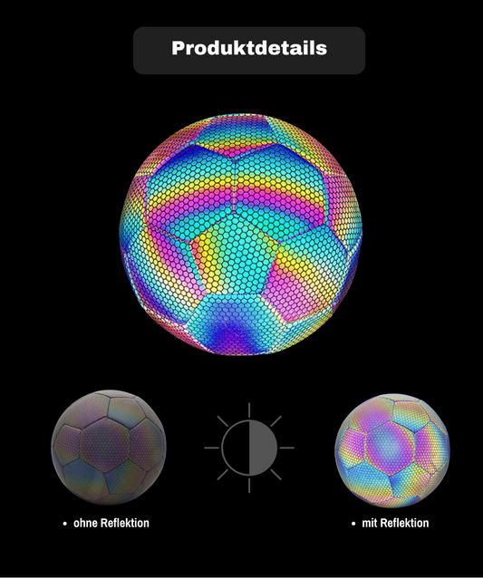 NightBlaze - reflektierender Fußball