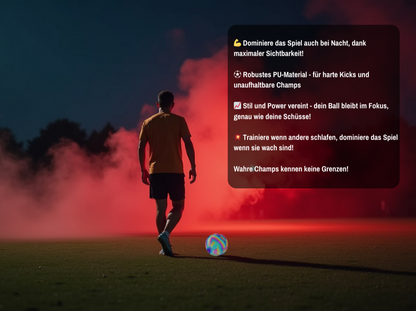 NightBlaze - reflektierender Fußball